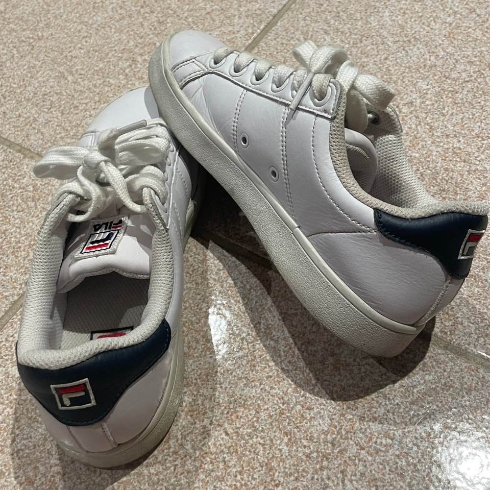 Fila White Sneakers - Womens size 5.5